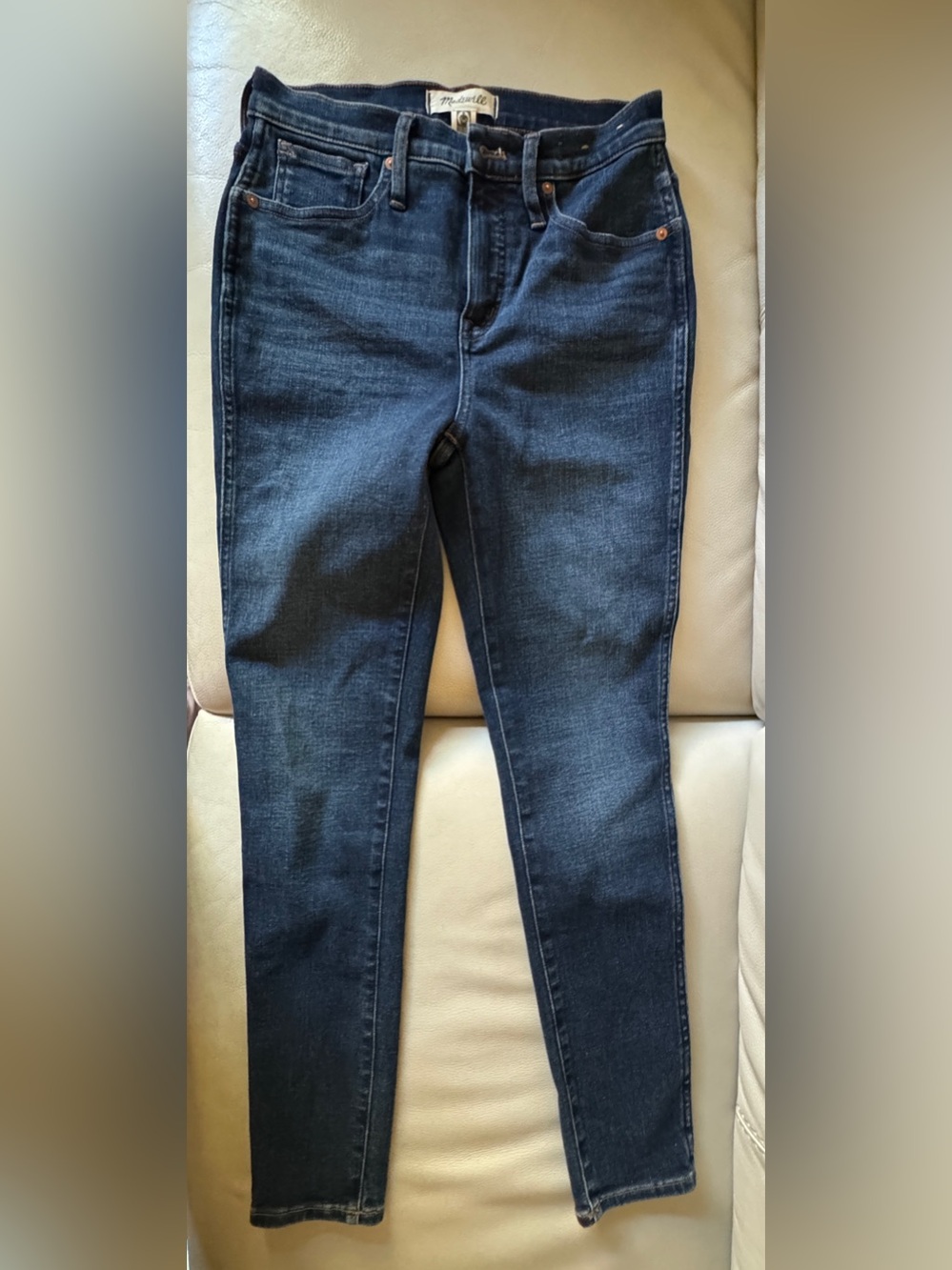 Madewell Dark Blue Skinny Jeans